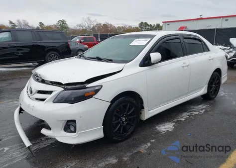 2011 Toyota Corolla S from USA, damaged, VIN 2T1BU4EE3BC690702